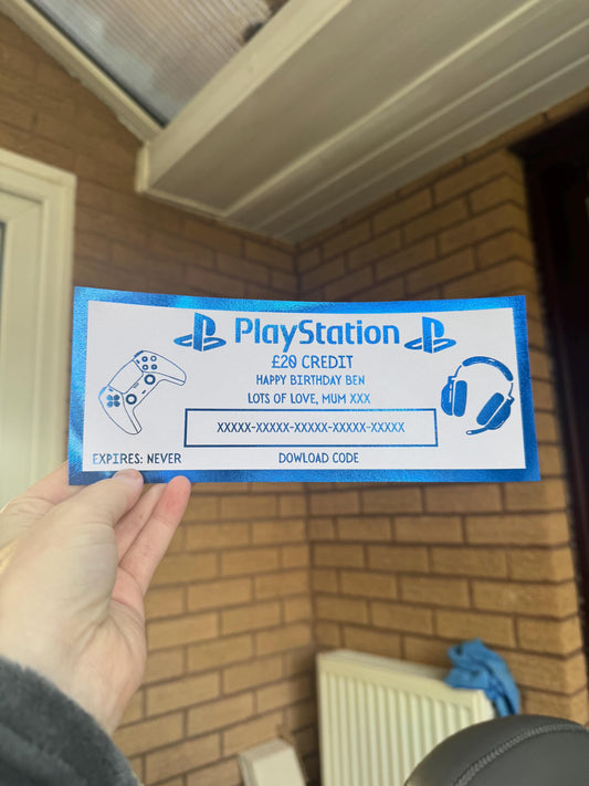 Custom Foil Ticket • Personalised Event Ticket Gift • Birthday Surprise Ticket • Luxury 22x11cm Foiled Card • Any Event • Any Colour •