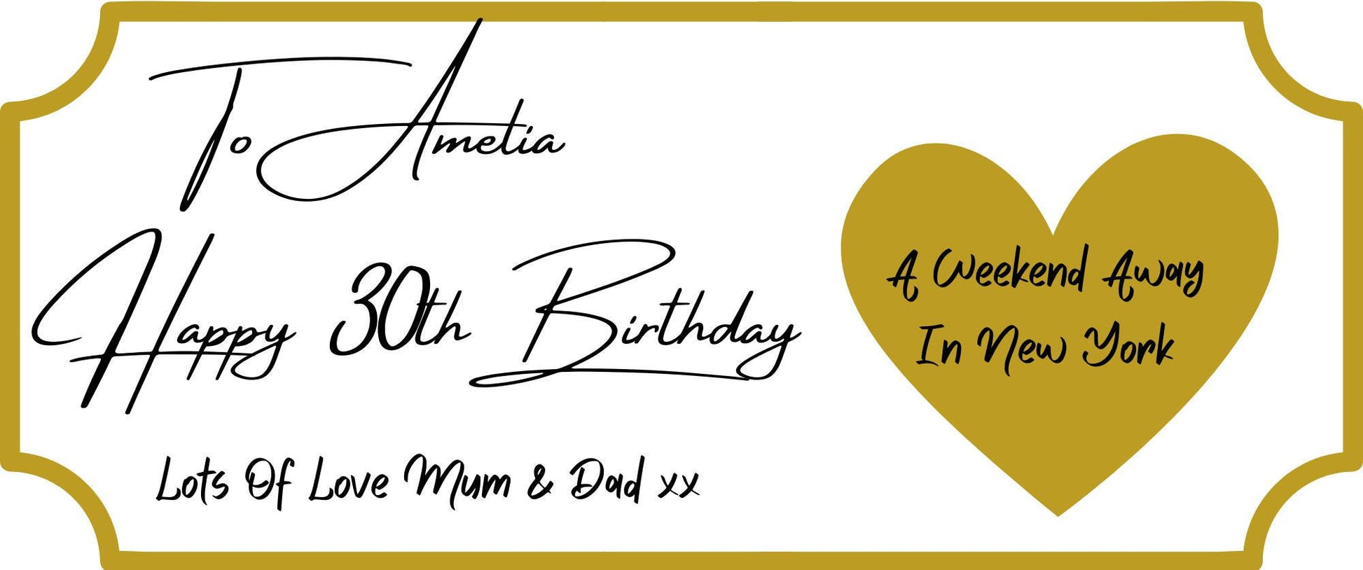 Personalised scratch to reveal voucher, surprise birthday scratch card, any age 18th, 21st, 30th, 40th, 60th birthday, birthday gift voucher